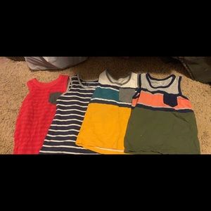 1 3T tank and 3 4T tanks.